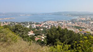 Sète depuis le Mont Saint Clair